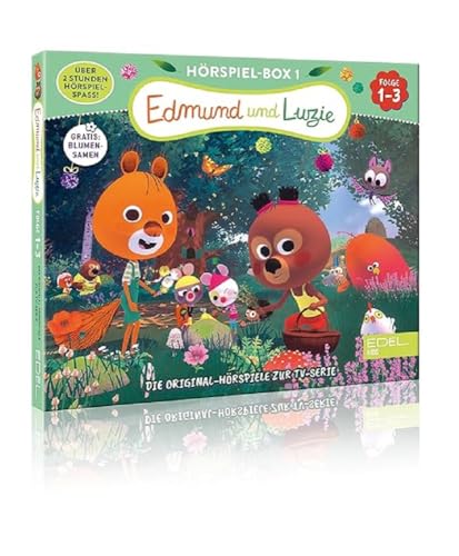 Edmund und Luzie: Die Hörspiel-Box mit den Folgen 1 - 3 - Die Original-Hörspiele zur TV-Serie mit GRATIS Blumensamen von Edel Kids