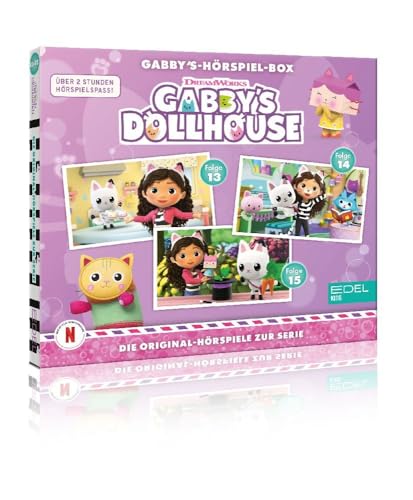 Gabby's Dollhouse - Hörspiel-Box (Folge 13-15) - Die Original-Hörspiele zur Serie von Edel Music & Entertainment CD / DVD