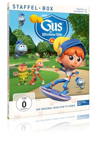 Gus - Der klitzekleine Ritter: DVD Staffelbox 1.2 (Folge 27-52) von Edel Kids