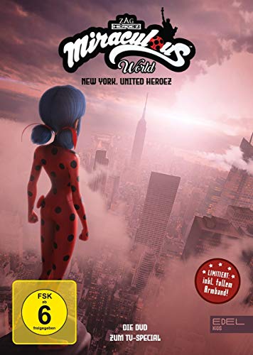 Miraculous World - New York, United Heroez (limitierte Edition mit Armband) - Die DVD zum TV-Special von Edel Kids