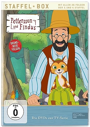 Pettersson und Findus: Staffel-Box 3 + 4 - Die DVDs mit allen 26 Folgen von Edel Kids