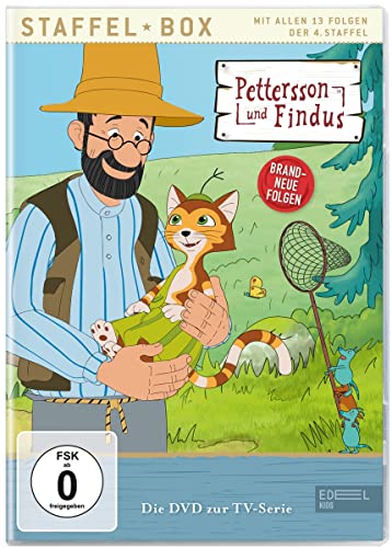 Pettersson und Findus: Staffel-Box 4 - Die DVD zur TV-Serie mit allen 13 Folgen von Edel Kids