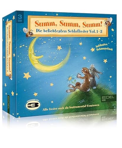 Summ, Summ, Summ - Die Schlaflieder Box (Vol. 1-3) inklusive Schmusetuch von Edel Kids