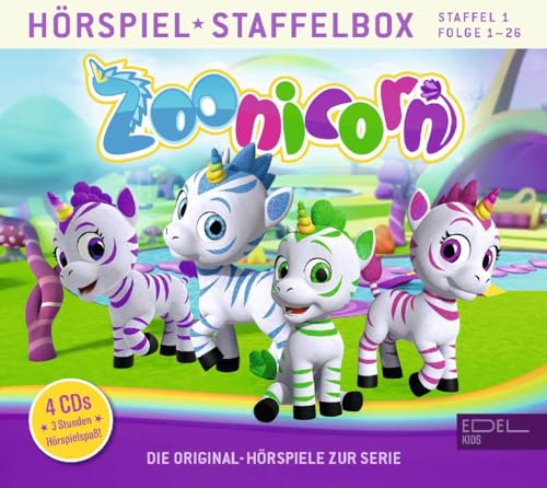 Zoonicorn - Staffelbox 1 - Die Original-Hörspiele zur Serie (Folge 1-26) von Edel Kids