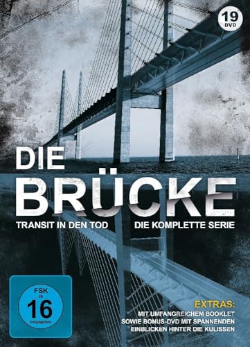 Die Brücke - Transit in den Tod - Die Komplette Serie [19 DVDs] von Edel Motion