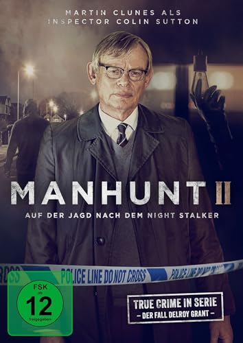 Manhunt II - Auf der Jagd nach dem Night Stalker - Martin Clunes als Inspector Colin Sutton in der britischen True-Crime-Serie [DVD] von Edel Motion