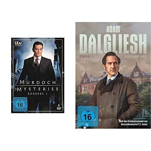 Murdoch Mysteries - Staffel 1 & Adam Dalgliesh, Scotland Yard von Edel Motion