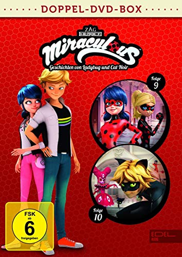 Miraculous - Geschichten von Ladybug und Cat Noir - Doppel-DVD-Box (Folgen 9 + 10) von EDEL