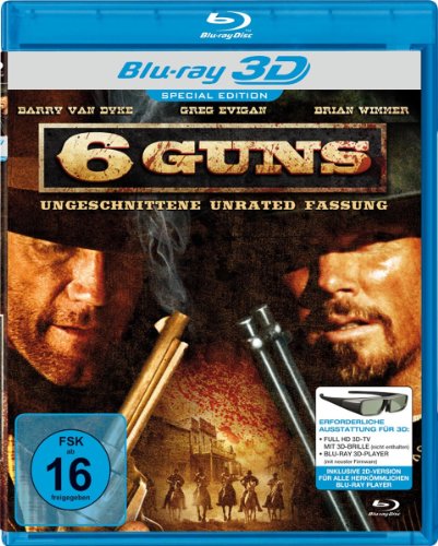 6 Guns - Unrated Edition [3D Blu-ray] [Special Edition] von Edel Music & Entertainment GmbH