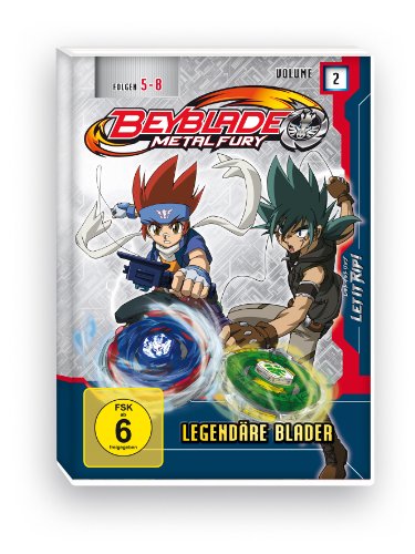 Beyblade Metal Fury Vol. 2 - Legendäre Blader/Folgen 5-8 Beyblade Metal Fury Vol. 2 - Legendäre Blader/Folgen 5-8 von Edel Music & Entertainment GmbH