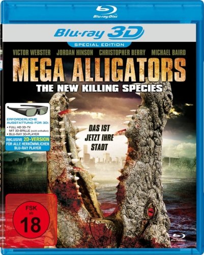 Mega Alligators - The New Killing Species [3D Blu-ray] [Special Edition] von Edel Music & Entertainment GmbH