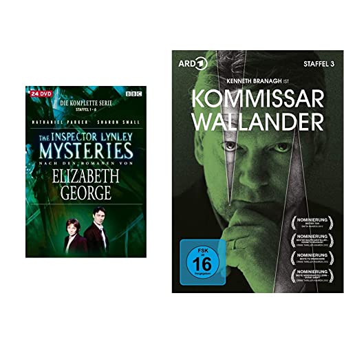 The Inspector Lynley Mysteries - Die komplette Serie [24 DVDs] & Kommissar Wallander - Staffel 3 [2 DVDs] von Edel Music & Entertainment GmbH