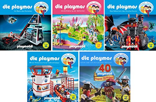 Die Playmos - Hörspiel Abenteuer - Folge 36-40 im Set - Deutsche Originalware [5 CDs] von Edel:Kids (Edel)
