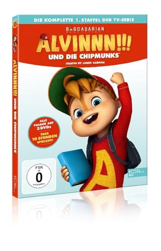 Alvinnn!!! und die Chipmunks: Die komplette 1. Staffel der TV-Serie auf 3 DVDs von Edel Kids