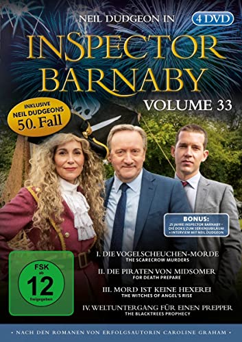 Inspector Barnaby Vol.33 [4 DVDs] inkl. Neil Dudgeons 50. Fall und über eine Stunde Bonusmaterial von Edel:Records (Edel)