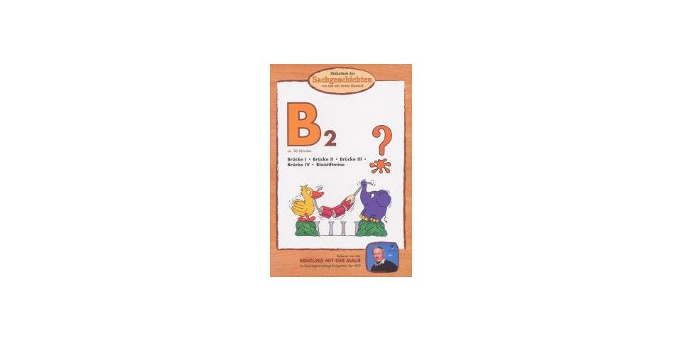 Edel DVD Bibliothek der Sachgeschichten - B2 (Brücke I-IV, Bleistiftmine) von Edel