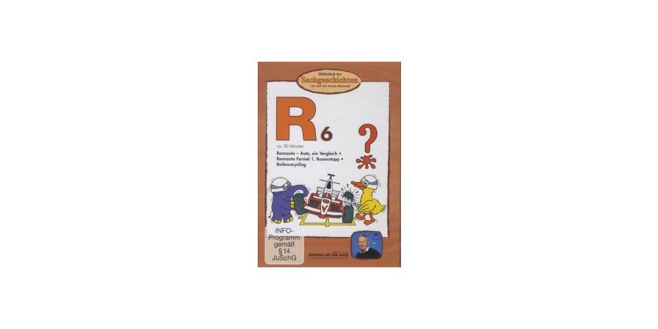 Edel DVD Bibliothek der Sachgeschichten - R6 (Rennauto) von Edel