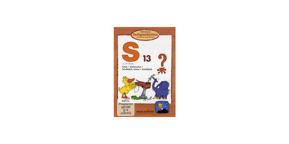 Edel DVD Bibliothek der Sachgeschichten - S13 (Schuhe) von Edel