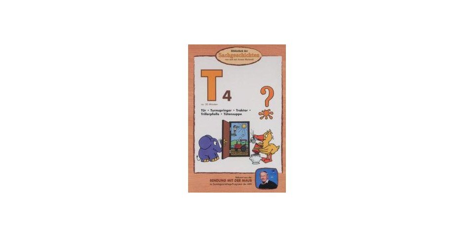 Edel DVD Bibliothek der Sachgeschichten - T4 (Tür,Turmspringer Traktor) von Edel