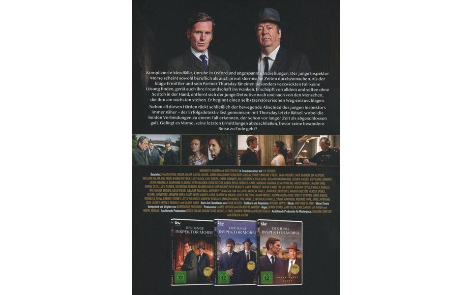 Edel DVD Der junge Inspektor Morse Sammelbox 3 (7-9) von Edel