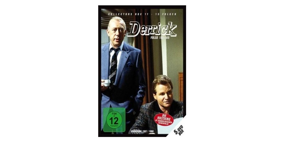 Edel DVD Derrick Collector's Box Vol. 11 (Folgen 151-165) von Edel