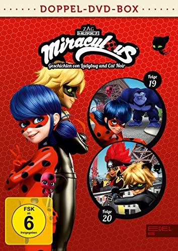Miraculous - Geschichten von Ladybug und Cat Noir - Doppel-DVD-Box (Folgen 19 + 20) von EDEL