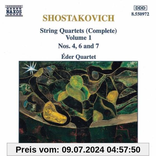 Shostakovich: Streichwuartette Vol. 1 von Eder-Quartett