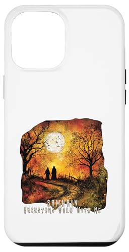 Ahnen gehen mit mir, Samhain-Nacht Hülle für iPhone 12 Pro Max von Edgar Allan Poets