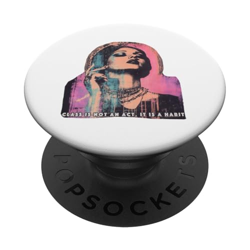 Class Is An Habit, Not An Act Inspired by Aristoteles PopSockets Klebender PopGrip Class Is An Habit, Not An Act Inspired by Aristoteles PopSockets Klebender PopGrip von Edgar Allan Poets