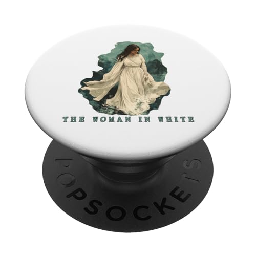Die Frau in Weiß von Wilkie Collins PopSockets Klebender PopGrip von Edgar Allan Poets