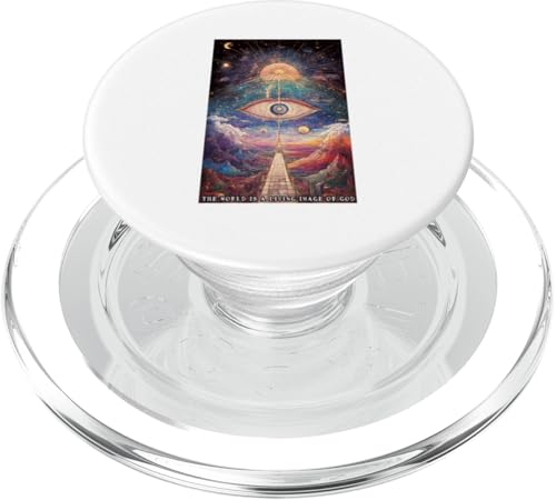 DivineThe World as God's Image Campanella's Zitat PopSockets PopGrip für MagSafe DivineThe World as God's Image Campanella's Zitat PopSockets PopGrip für MagSafe von Edgar Allan Poets