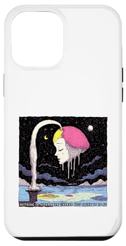Nothing is miserable unless you think it's so Boethius Zitat Hülle für iPhone 12 Pro Max von Edgar Allan Poets