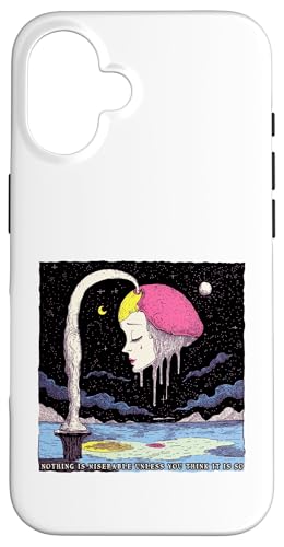 Nothing is miserable unless you think it's so Boethius Zitat Hülle für iPhone 16 von Edgar Allan Poets
