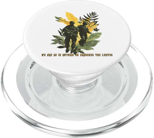 Ungaretti Soldaten sind wie im Herbst auf Ästen die Blätter PopSockets PopGrip für MagSafe von Edgar Allan Poets