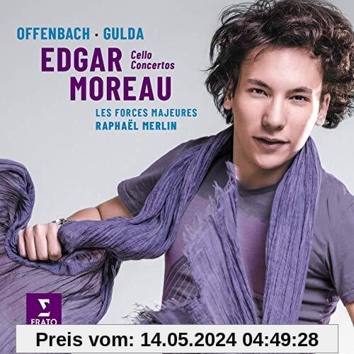 Offenbach/Gulda: Cellokonzerte von Edgar Moreau
