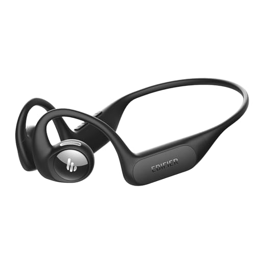 Edifier Comfo Run Open-Ear Wireless Air Conduction Sport Kopfhörer, Bluetooth 5.3, integriertes Mikrofon, 17 Std. Spielzeit, schnelles Aufladen, IP55 für Workouts Laufen von Edifier