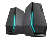 Edifier Gaming-Stereo-Lautsprecher G1500 Bluetooth/USB/3.5mm AUX, Bluetooth Version 5.3, drahtlos/verkabelt, Schwarz Edifier Gaming-Stereo-Lautsprecher G1500 Bluetooth/USB/3.5mm AUX, Bluetooth Version 5.3, drahtlos/verkabelt, Schwarz von Edifier