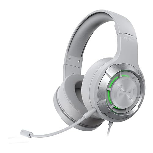 Edifier Hecate G30 II Wired Gaming Headset, 7.1 Virtual Surround Sound Gaming Kopfhörer mit abnehmbarem Mikrofon zur Geräuschunterdrückung für PC/MAC/PS4/PS5, RGB Beleuchtung von Edifier