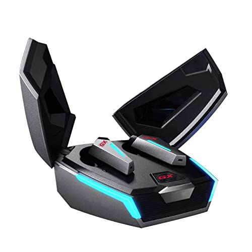 Edifier Hecate GX07 Kabellose Gaming-Kopfhörer In Ear, In-Ear Ohrhörer Aktive Geräuschunterdrückung Bluetooth-Kopfhörer mit Mikrofonen, Dual-Modi, App-Steuerung, RGB-Licht, 32,5h Spielzeit (Grün) von Edifier