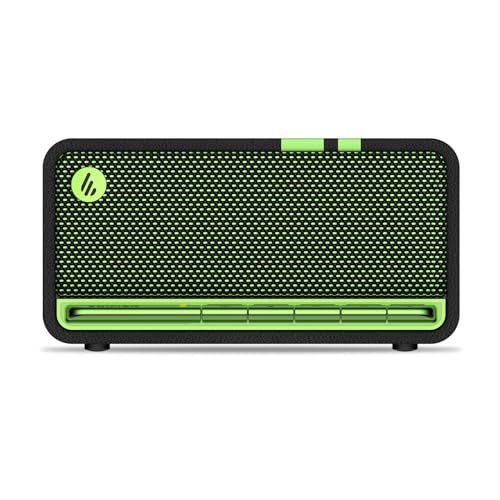 Edifier MP230 Tragbarer Bluetooth-Lautsprecher, Kabelloser Lautsprecher mit 48mm-Treibern, 20W RMSNStereoklang, Knackige Höhen Punchy Bass, 9h Spielzeit, BluetoothV5.0, AUX, Micro SD (Teufel Schwarz) von Edifier