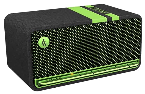 Edifier MP230 - Tragbarer Bluetooth-Lautsprecher im Retro-Design, kabellos. Wiedergabe über Bluetooth, AUX und Micro SD Karte | schwarz Edifier MP230 - Tragbarer Bluetooth-Lautsprecher im Retro-Design, kabellos. Wiedergabe über Bluetooth, AUX und Micro SD Karte | schwarz von Edifier