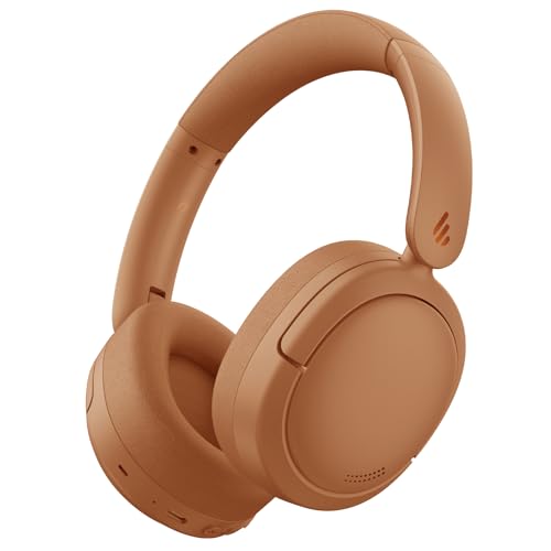 Edifier V80 Wireless Over Ear Kopfhörer mit -44dB ANC, Hi-Res Audio Wired, 45Std. AKKU, Multi-Point-Verbindung, AI-Klare Anrufe, Schnellladung, EQ in App, Kabellose Over-Ear Bluetooth 5.4 - Braun von Edifier