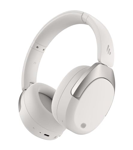 Edifier W830NB Wireless Over Ear Kopfhörer mit -45dB ANC, 94Std. AKKU, LDAC Hi-Res Sound, Spatial Audio, Schnellladung, Bluetooth V5.4 - Sandweiß Edifier W830NB Wireless Over Ear Kopfhörer mit -45dB ANC, 94Std. AKKU, LDAC Hi-Res Sound, Spatial Audio, Schnellladung, Bluetooth V5.4 - Sandweiß von Edifier