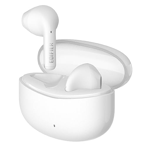 Edifier X2s Bluetooth Kopfhörer, Kopfhörer Kabellos Bluetooth 5.3 In Ear Kopfhörer, dynamische 13-mm-Treiber, AI-Umgebungsgeräuschunterdrückung, Individueller Sound, IP54 Wasserdicht Ohrhör - Weiß von Edifier
