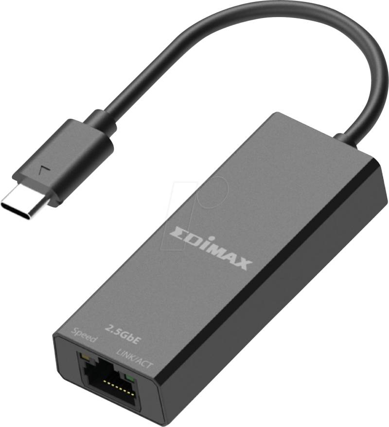 EDI EU-4307 V2 - Netzwerkkarte, USB Typ C, 2,5 Gigabit Ethernet, 1x RJ45 von Edimax