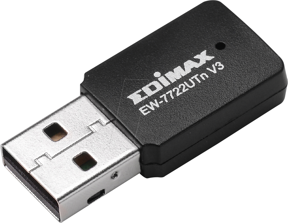 EDI EW-7722UTNV3 - WLAN-Adapter, USB, 300 MBit/s von Edimax