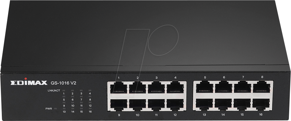 EDI GS-1016 V2 - Switch, 16-Port, Gigabit Ethernet von Edimax