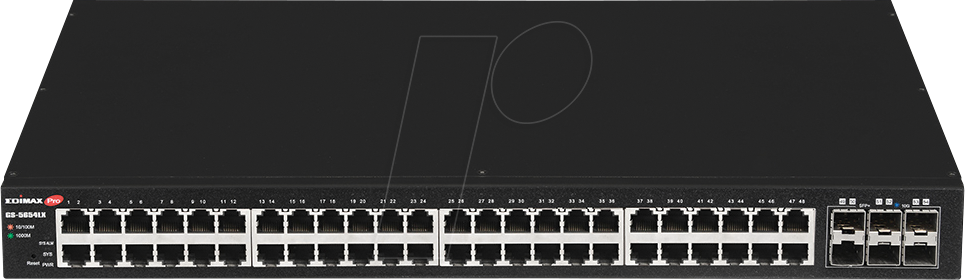 EDI GS-5654LX - Switch, 54-Port, Gigabit Ethernet, SFP+ von Edimax