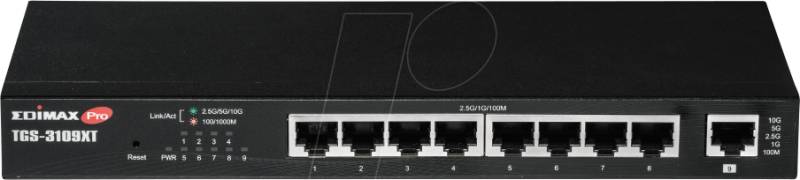 EDI TGS-3109XT - Switch, 8-Port, 2,5 Gigabit Ethernet von Edimax