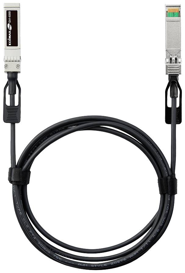 EDIMAX 10GbE SFP+DAC Direct Attach Cable, 2.0 Meter EDIMAX 10GbE SFP+DAC Direct Attach Cable, 2.0 Meter von Edimax